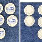 7 Vintage Bottle Caps Stoppers US Army Reserve Earn & Learn Jobs Plastic