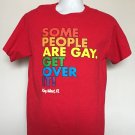 Some People are Gay Get Over It Key West Florida T Shirt Mens Red Medium Some People are Gay Get Over It Key West Florida T Shirt Mens Red Medium