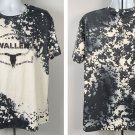 Morgan Wallen T Shirt Mens 2XL Polyester Spandex Black White Runs Small