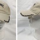 Jack Daniel's Whiskey Old No 7 Brand Baseball Hat Mens Embroidered Tan