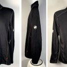 Mammut Quarter Zip Pullover Womens Large Black Polyester Elastane Hiking Outdoor