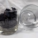 2 Jack Daniels Whiskey Glasses Etched Old No 7 Brand 8 oz