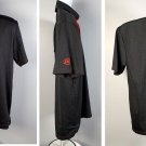 Dairy Queen DQ Food Restaurant Employee Polo Shirt Mens Medium Black Polyester