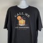 Life is Good Call Me Old Fashioned  Crusher T shirt Mens XXXL Cocktail