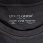 Life is Good Call Me Old Fashioned  Crusher T shirt Mens XXXL Cocktail