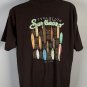 Duck Company So Cal Evolution of the Surfboard T Shirt Mens 2XL