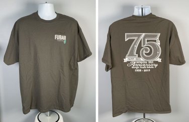 Fubar Tequila 75th Sturgis Motorcycle Rally Pappy Hoel T Shirt Mens 2XL