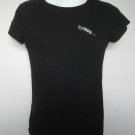 Three Olives Vodka T SHIRT Womens Juniors Medium Martini Olive Sword Black