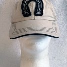 Herradura Tequila Baseball Hat Mens Tan Raised Horseshoe Logo Tan