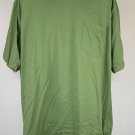 Duluth Trading Co Longtail Pocket T Shirt Mens 4XL Green 100% Cotton