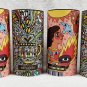 4 Empty Starbucks Coffee Canisters Guatemala Antigua & Espresso Roast