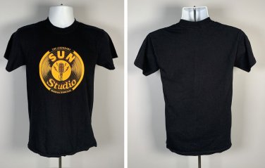 The Legendary Sun Studio Record Company T Shirt Mens Small Memphis Tennessee