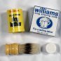 Made Rite Badger Shaving Brush, Williams Mug Soap, Schick Dry Lather Bloc-Men