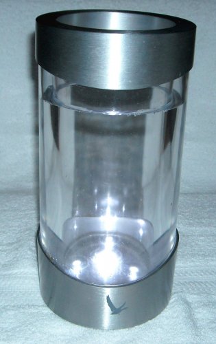 Grey Goose Vodka Lighted Bottle Chiller Battery Operated Metal & Plexi Glass