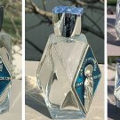 Our Lady of Lourdes Holy Water Glass Bottle Rosebud Cap