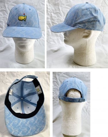 Masters Golf Tournament Hat American Needle Ladies Azaleas Blue Floral Print