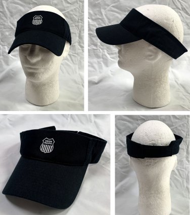 New Union Pacific Railroad UPRR Visor Hat Mens Womens Adult Black