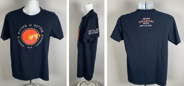 Bitter is Better Campari Negroni Week Go a Sip Beyond T Shirt Mens Medium