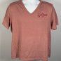 Green Parrot bar Key West Florida V Neck T Shirt Womens 2XL Cotton Poly Blend