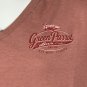 Green Parrot bar Key West Florida V Neck T Shirt Womens 2XL Cotton Poly Blend