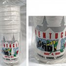 6 New Kentucky Derby 117 Plastic Cups 22 oz May 4 1991 Churchill Downs KY