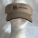 Union Pacific Railroad Building America Visor Hat Mens Womens Adult Tan