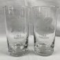 2 Old Forester Kentucky Straight Bourbon Whisky Glasses 9 oz