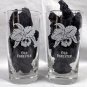 2 Old Forester Kentucky Straight Bourbon Whisky Glasses 9 oz