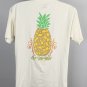 Vans Off the Wall Old Skool T Shirt Mens XL Pineapple Skulls Logo
