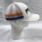 Ping golf Trucker Snapback Baseball Hat Mens Flexfit White Orange Blue Stripes