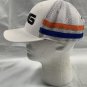 Ping golf Trucker Snapback Baseball Hat Mens Flexfit White Orange Blue Stripes