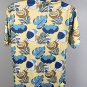 Miller Lite Beer KC Royals MLB Baseball Button Front Hawaiian Shirt Mens Medium