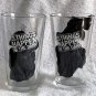 2 Becks Dark Beer The Best Things Happen in the Dark Pint Glasses