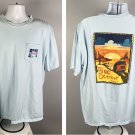 Blue October Concert T Shirt Mens 2XL Texas Alternative Rock Hate Me Pocket