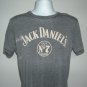 Lucky Brand Jack Daniels Old No 7 Whiskey Weathered t shirt Mens Small