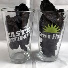 2 New Green Flash Beer Pint Glasses Taste Enlightenment