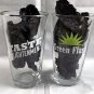 2 New Green Flash Beer Pint Glasses Taste Enlightenment