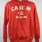 Case IH 1842 AG Dept Mens Hoodie Medium Red International Harvester Cotton Poly