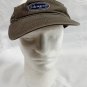 Life is Good Visor Hat Womens Mens Brown Cotton Beach Golf Gardening