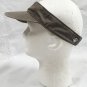 Life is Good Visor Hat Womens Mens Brown Cotton Beach Golf Gardening