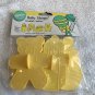 New Wilton Baby Things Plastic Cookie Cutters Bottle Rattle Bootie Bear