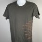 Bulleit Bourbon Story in Cursive Writing T Shirt Mens Large