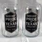 2 Rahr & Sons Brewing Co Pride of Texas Pale Ale Beer Barrel Glasses Prost Y'All