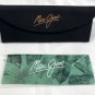 New Maui Jim Tri fold Black Sunglass Eyeglass Case & Cleaning Cloth