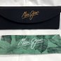 New Maui Jim Tri fold Black Sunglass Eyeglass Case & Cleaning Cloth
