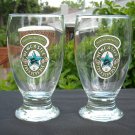 2 From the One and Only Newcastle Founders Ale beer glasses 14 oz stemmed 2 From the One and Only Newcastle Founders Ale beer glasses 14 oz stemmed