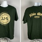 Jameson Irish Whiskey Sine Metu T Shirt Mens Large Green Cotton Without Fear