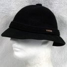 Kangol Wool Blend Bucket Trilby Hat Country Landgirl Womens Medium Black