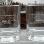 2 New Ketel One Vodka Embossed Cocktail Rocks Glasses 2017 Design 8 oz