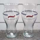 2 New Samuel Adams Boston Lager Beer Glasses Take Pride in Your Beer